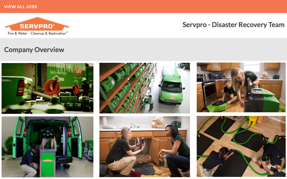 Production Technician Des Moines, IA Servpro of Iowa City Jobs